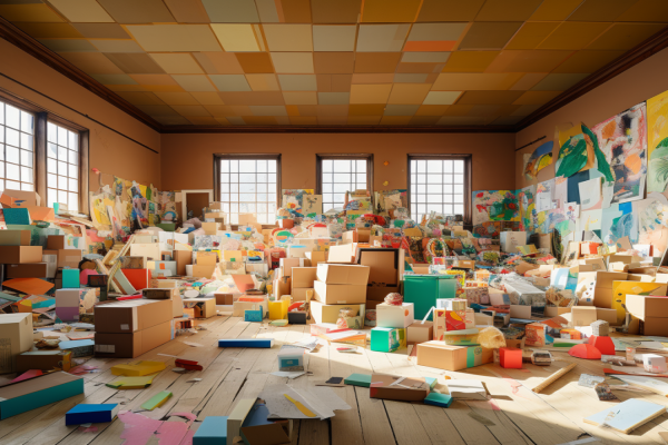 Ullis Umzug: Eine Geschichte in Klappschachteln Fefco 0427